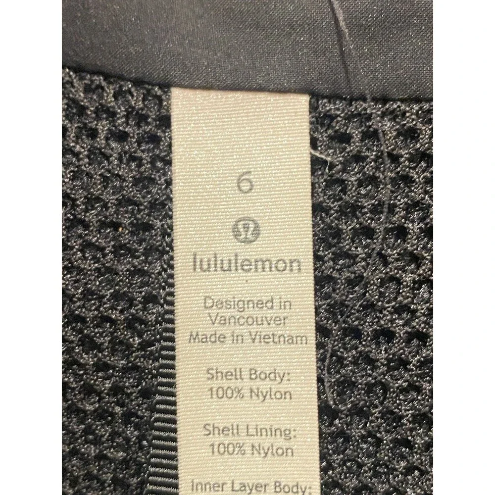 Lululemon OUT IN THE ELEMENTS 3-In-1 PARKA Women's Size 6 Black 600 Goose Down - Picture 5 of 16